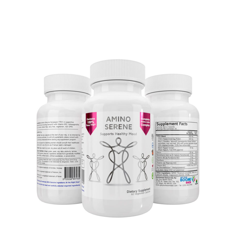 AminoSerene X3 Bottles