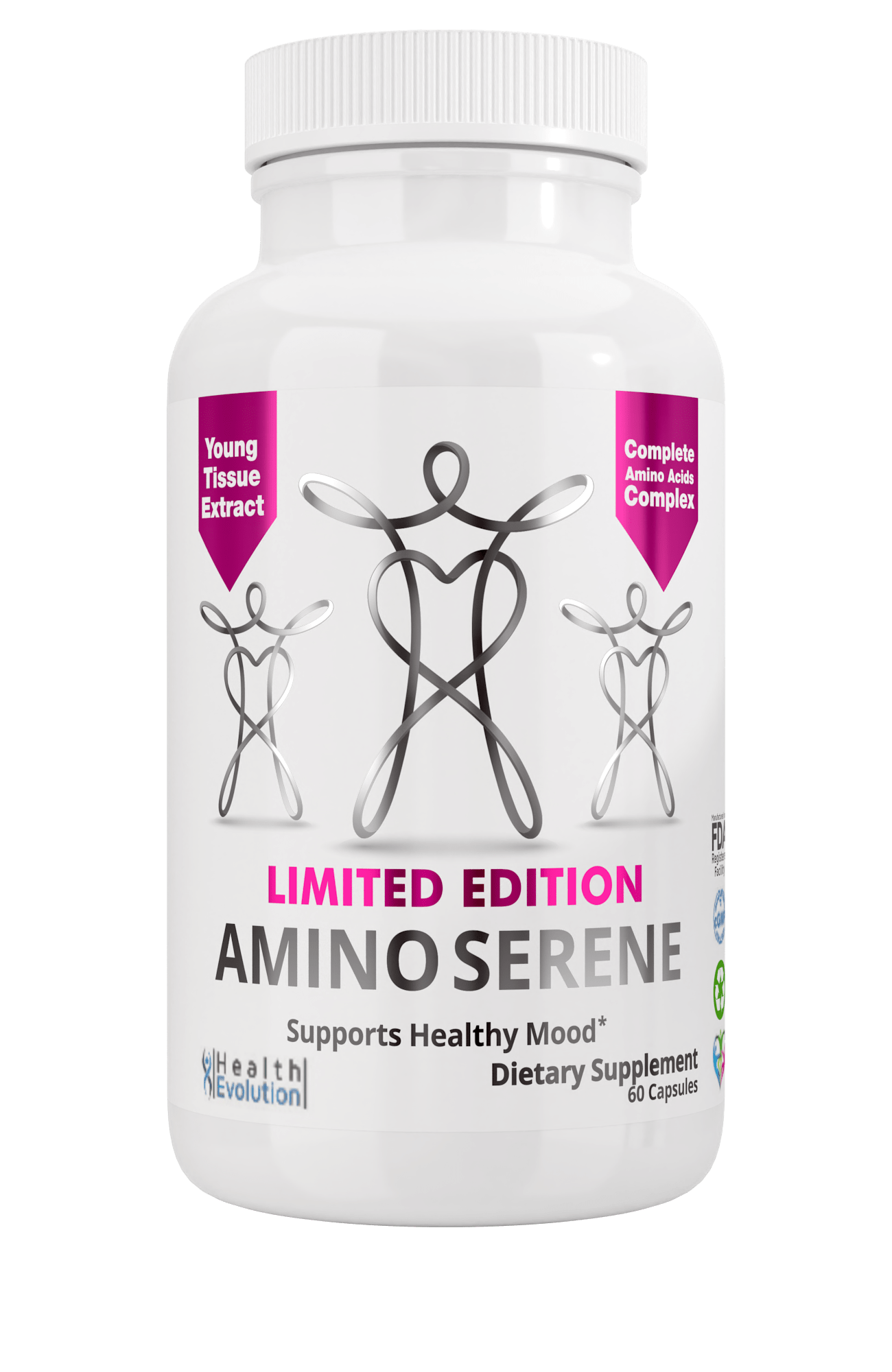 He Limited Edition Aminoserene Single Bottle Transparent
